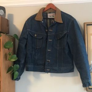 ⛈ VINTAGE LEE STORM RIDER DENIM JACKET⛈80’s baby